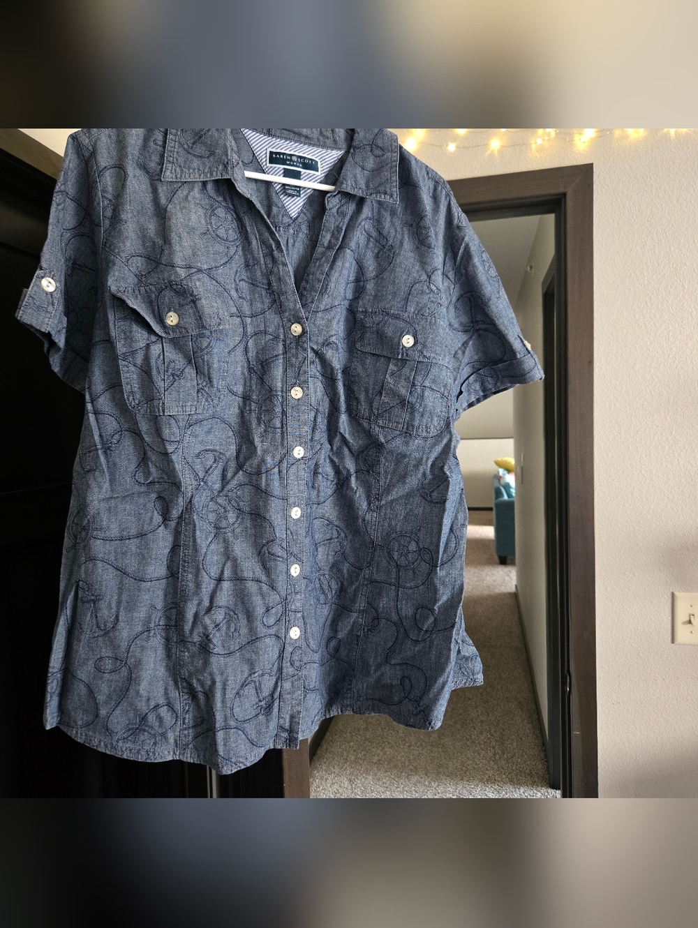 Abstract Designed Blouse